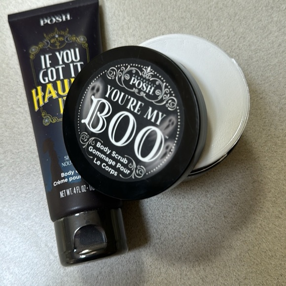 “Spooky Posh” Duo by Perfectly Posh Body creme and body scrub - Picture 4 of 5